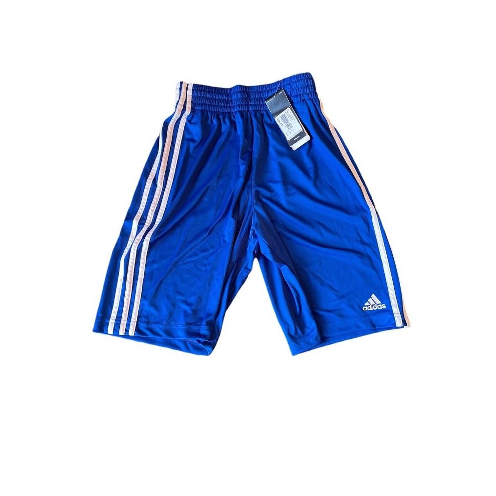 Adidas Practice Shorts Youth SIZE XS Activewear Blue Soccer Basketball NWT